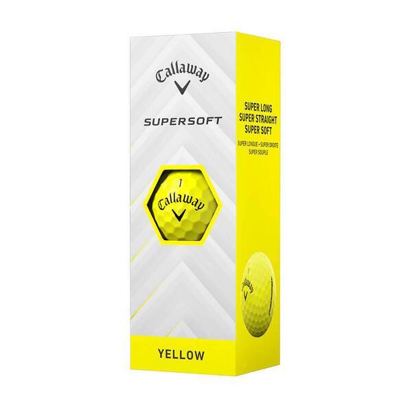 Callaway® Supersoft 3 Golf Balls in Sleeve