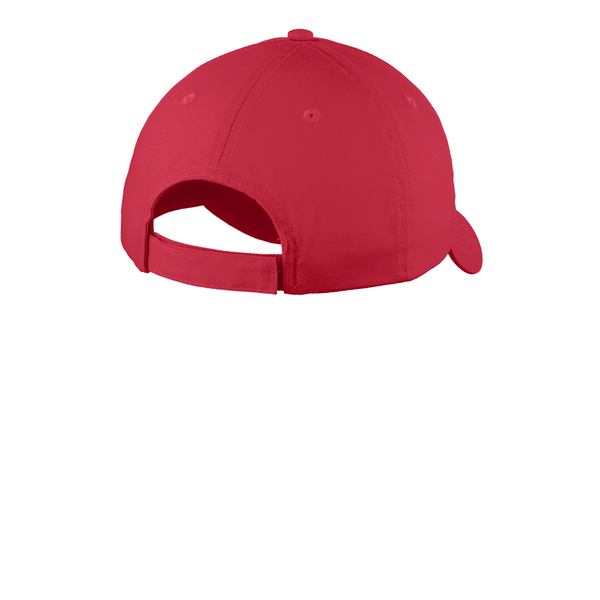 Port & Company® Youth Six-Panel Unstructured Twill Cap