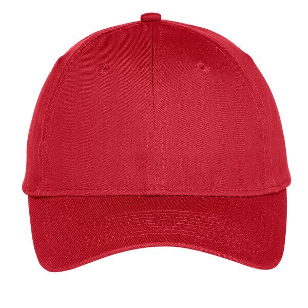 Port & Company® Youth Six-Panel Unstructured Twill Cap