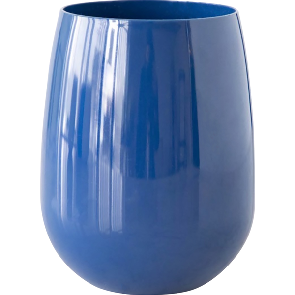 Symglass® Durable Resin Colored Stemless Wine Glass, 12oz.