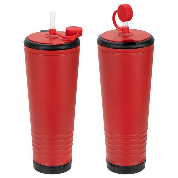 Klaxon Stainless Steel & Polypropylene Tumbler w/ Built-in Horn, 23oz.