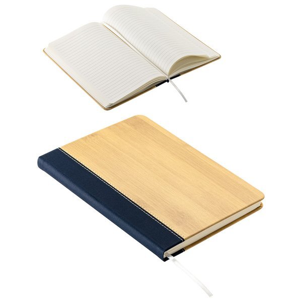 Anji Faux Bamboo Hard Cover Journal, 5-3/4" x 8-1/4"