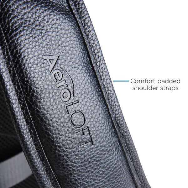 AeroLOFT™ Odyssey PU Leather Dual Compartment Backpack
