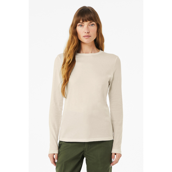 Bella + Canvas® Jersey Cotton Long Sleeve Ladies' Tee
