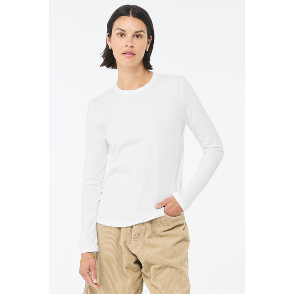Bella + Canvas® Jersey Cotton Long Sleeve Ladies' Tee