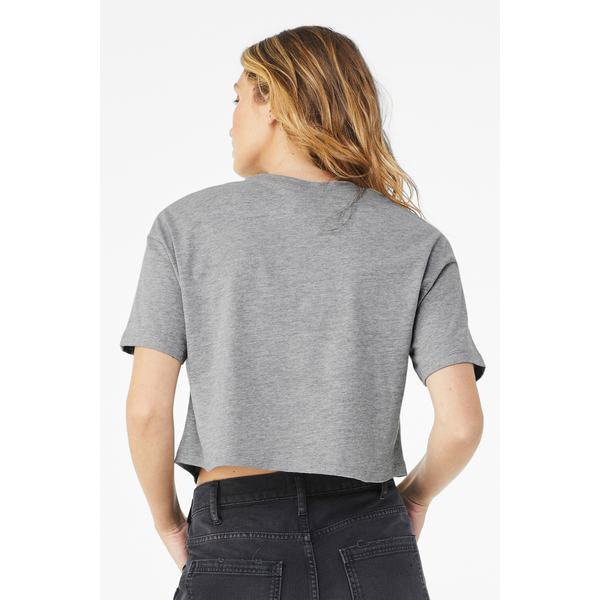 Bella + Canvas® Jersey Cotton Crop Ladies' Tee
