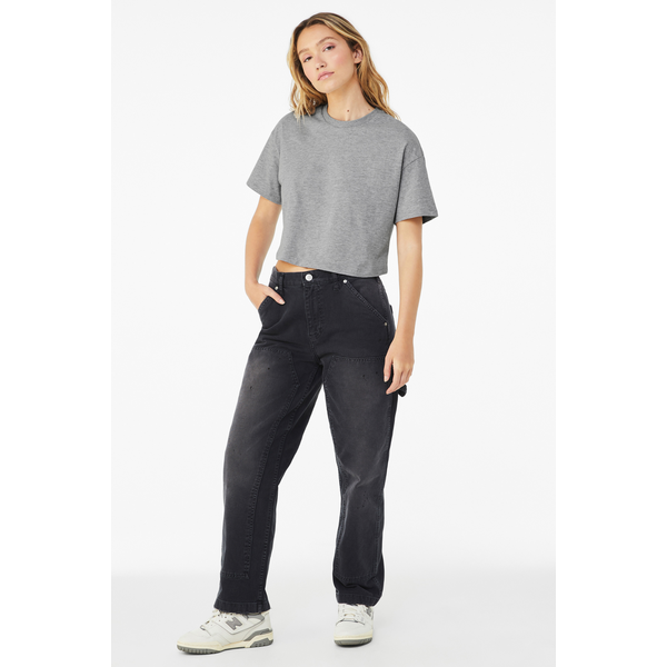 Bella + Canvas® Jersey Cotton Crop Ladies' Tee