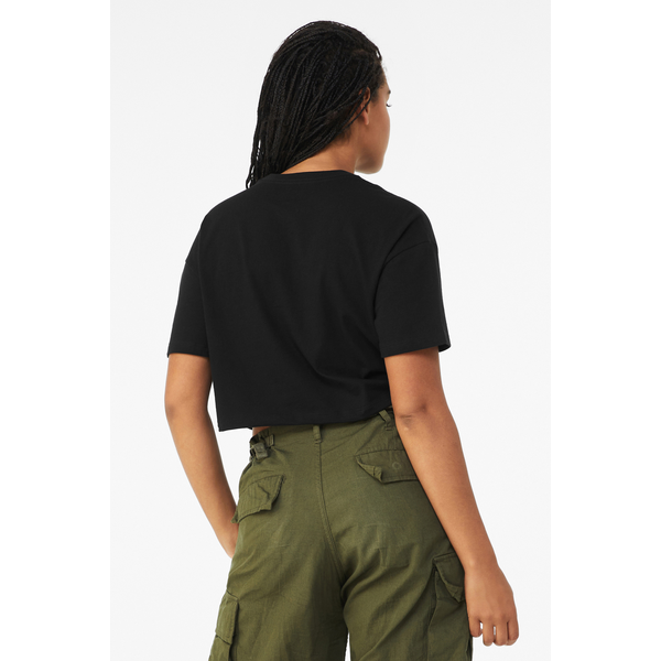 Bella + Canvas® Jersey Cotton Crop Ladies' Tee