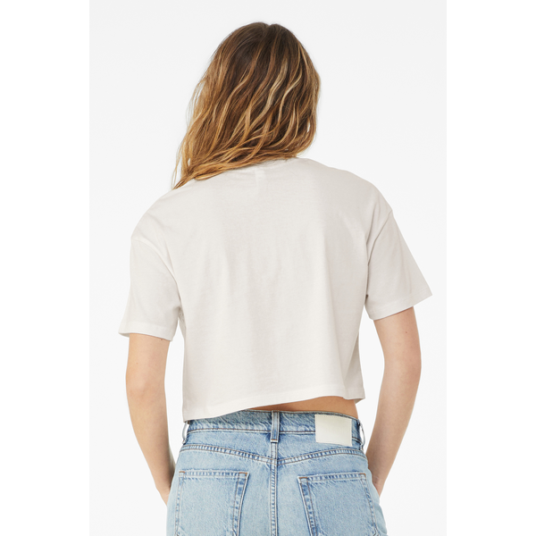 Bella + Canvas® Jersey Cotton Crop Ladies' Tee