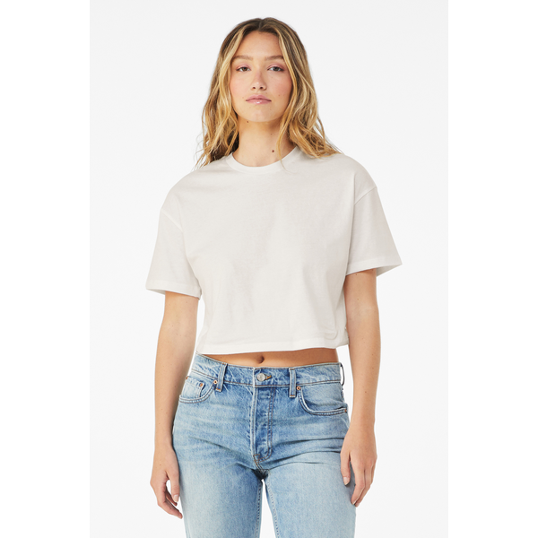 Bella + Canvas® Jersey Cotton Crop Ladies' Tee