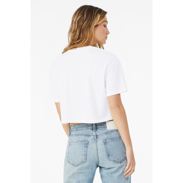 Bella + Canvas® Jersey Cotton Crop Ladies' Tee