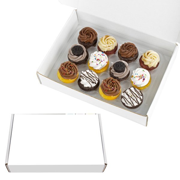 Assorted Signature Bite-Size Cupcakes, 12 Piece