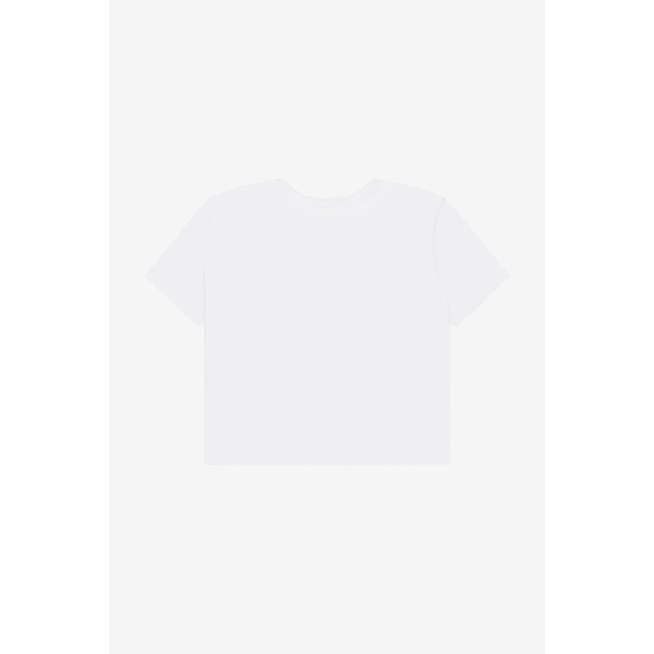 Bella + Canvas® Flowy Poly/Viscose Cropped Ladies' Tee