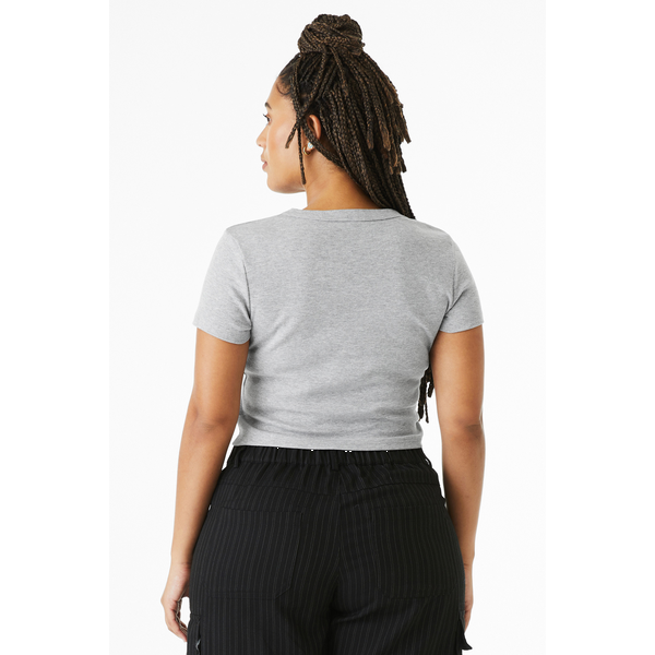 Bella + Canvas® Micro Rib Cotton/Poly Ladies' Baby Tee