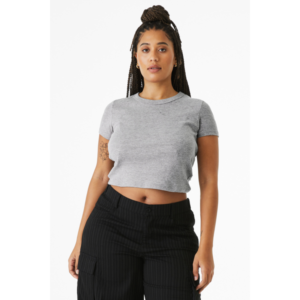 Bella + Canvas® Micro Rib Cotton/Poly Ladies' Baby Tee
