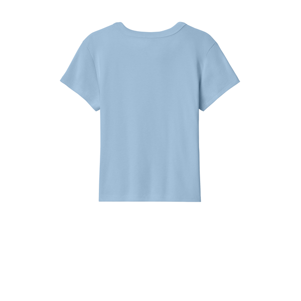 Bella + Canvas® Micro Rib Cotton/Poly Ladies' Baby Tee