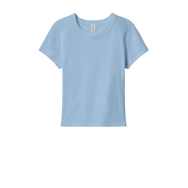 Bella + Canvas® Micro Rib Cotton/Poly Ladies' Baby Tee