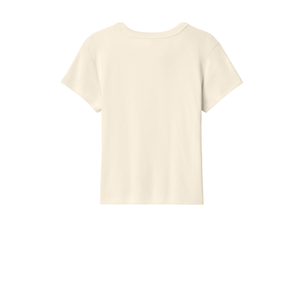 Bella + Canvas® Micro Rib Cotton/Poly Ladies' Baby Tee