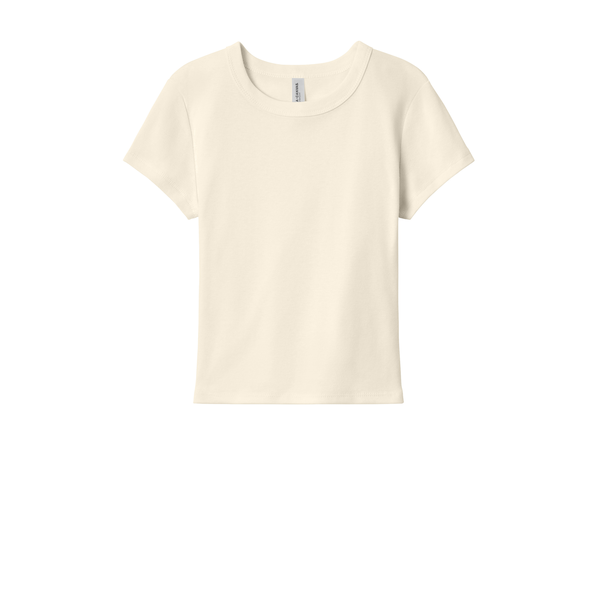 Bella + Canvas® Micro Rib Cotton/Poly Ladies' Baby Tee