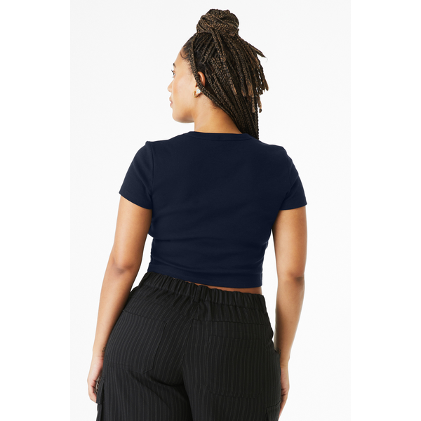 Bella + Canvas® Micro Rib Cotton/Poly Ladies' Baby Tee