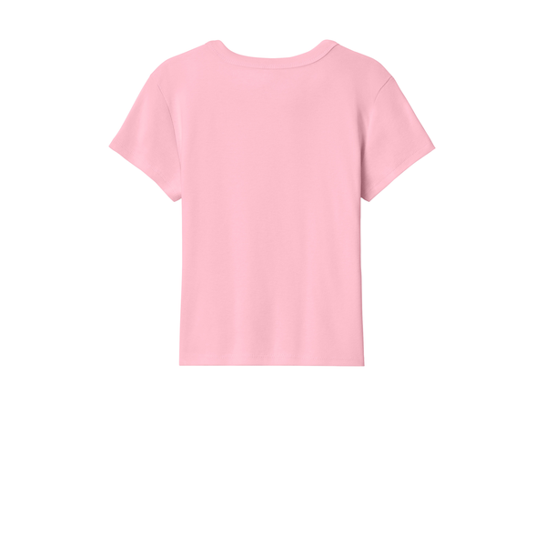 Bella + Canvas® Micro Rib Cotton/Poly Ladies' Baby Tee