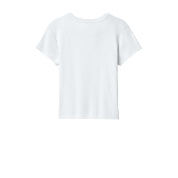 Bella + Canvas® Micro Rib Cotton/Poly Ladies' Baby Tee