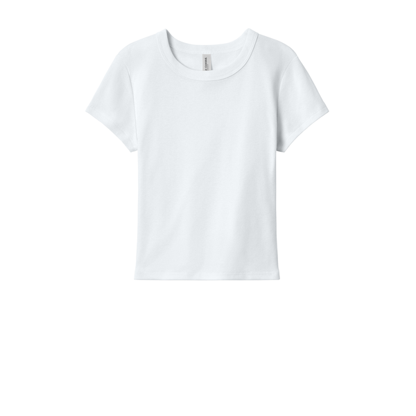 Bella + Canvas® Micro Rib Cotton/Poly Ladies' Baby Tee