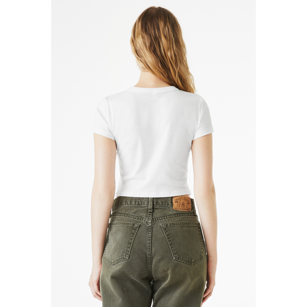 Bella + Canvas® Micro Rib Cotton/Poly Ladies' Baby Tee