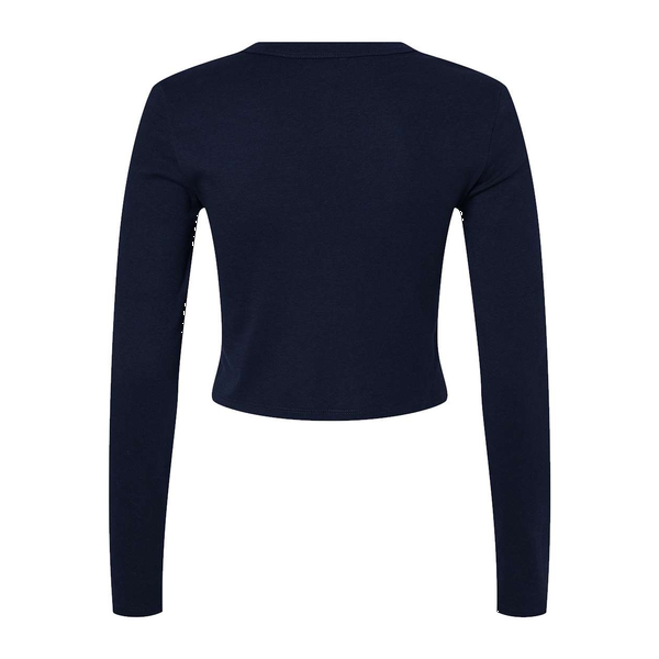 Bella + Canvas® Micro Rib Cotton/Poly Ladies' Long Sleeve Tee