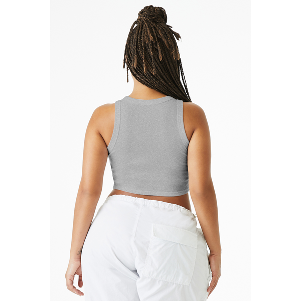 Bella + Canvas® Micro Rib Cotton/Poly Ladies' Racer Tank