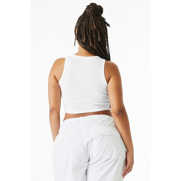 Bella + Canvas® Micro Rib Cotton/Poly Ladies' Racer Tank