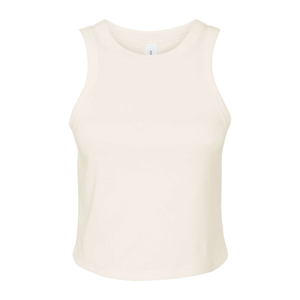 Bella + Canvas® Micro Rib Cotton/Poly Ladies' Racer Tank