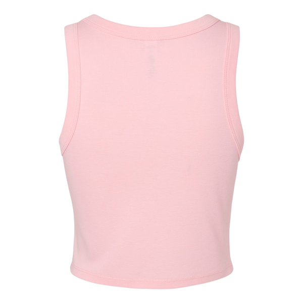 Bella + Canvas® Micro Rib Cotton/Poly Ladies' Racer Tank