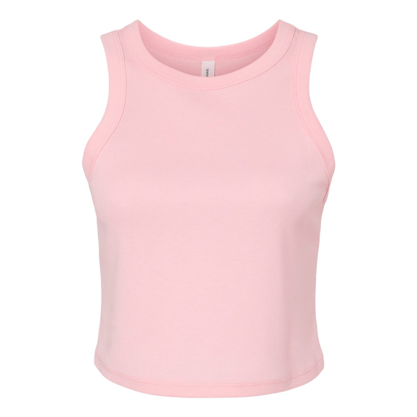 Bella + Canvas® Micro Rib Cotton/Poly Ladies' Racer Tank