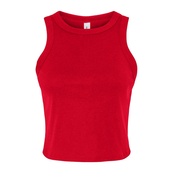 Bella + Canvas® Micro Rib Cotton/Poly Ladies' Racer Tank