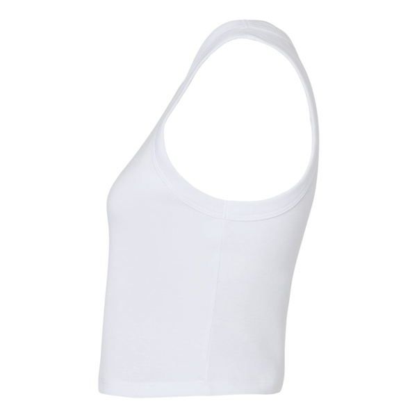 Bella + Canvas® Micro Rib Cotton/Poly Ladies' Racer Tank