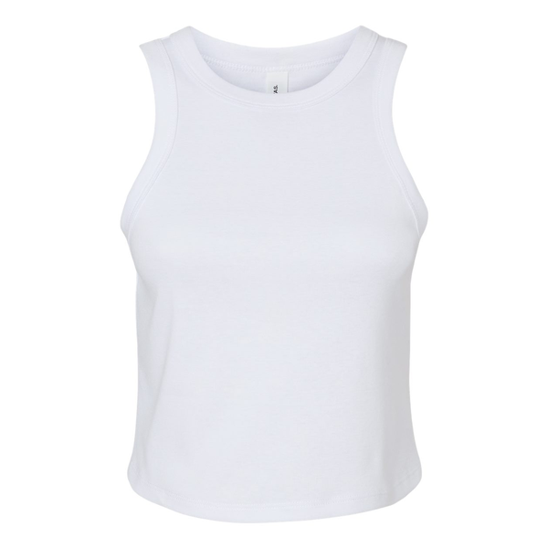 Bella + Canvas® Micro Rib Cotton/Poly Ladies' Racer Tank
