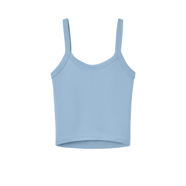 Bella + Canvas® Micro Rib Ladies' Cotton/Poly Spaghetti Strap Tank