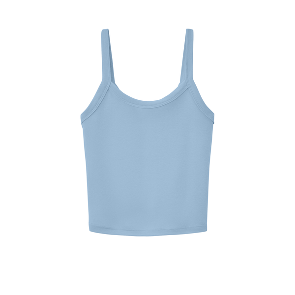 Bella + Canvas® Micro Rib Ladies' Cotton/Poly Spaghetti Strap Tank