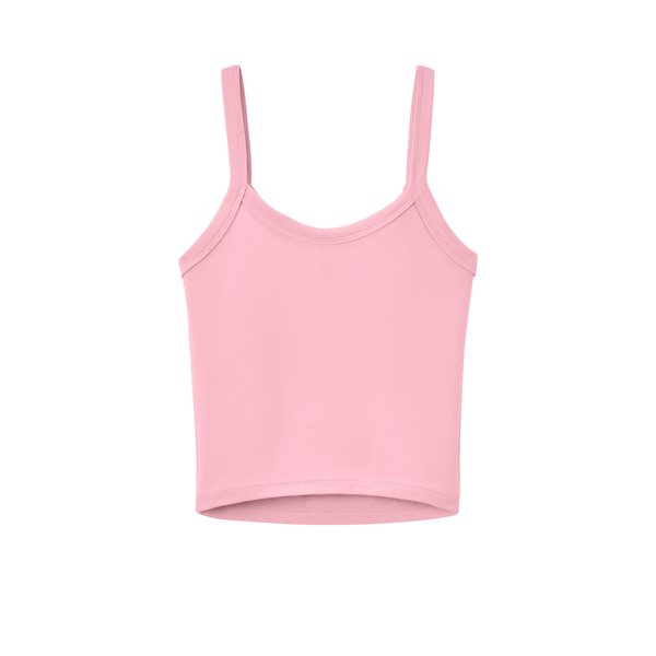 Bella + Canvas® Micro Rib Ladies' Cotton/Poly Spaghetti Strap Tank