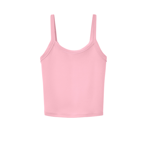 Bella + Canvas® Micro Rib Ladies' Cotton/Poly Spaghetti Strap Tank