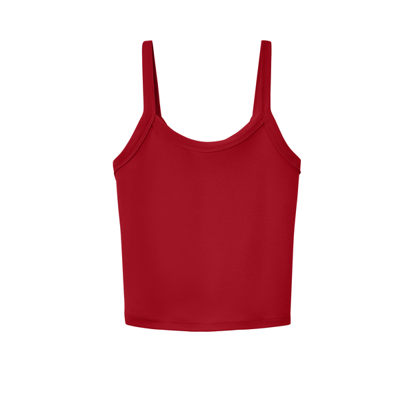 Bella + Canvas® Micro Rib Ladies' Cotton/Poly Spaghetti Strap Tank