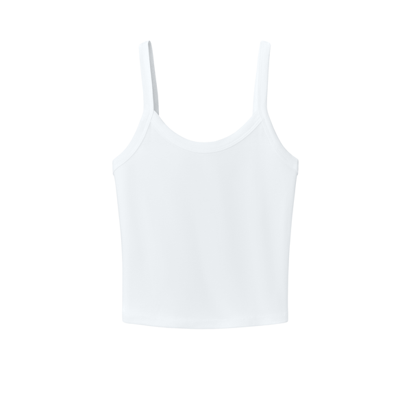 Bella + Canvas® Micro Rib Ladies' Cotton/Poly Spaghetti Strap Tank