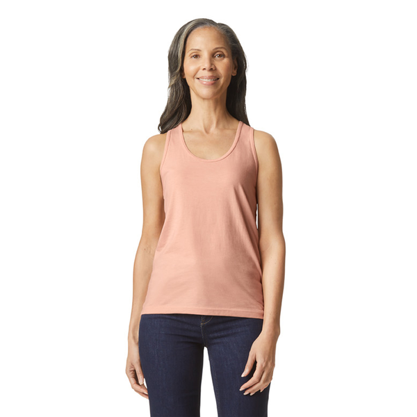 Gildan® Softstyle® CVC Cotton/Poly Ladies' Racerback Tank