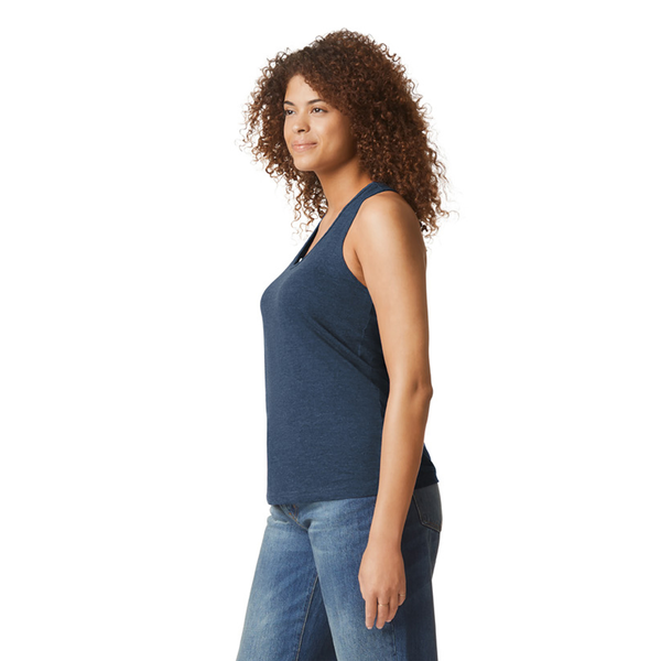 Gildan® Softstyle® CVC Cotton/Poly Ladies' Racerback Tank