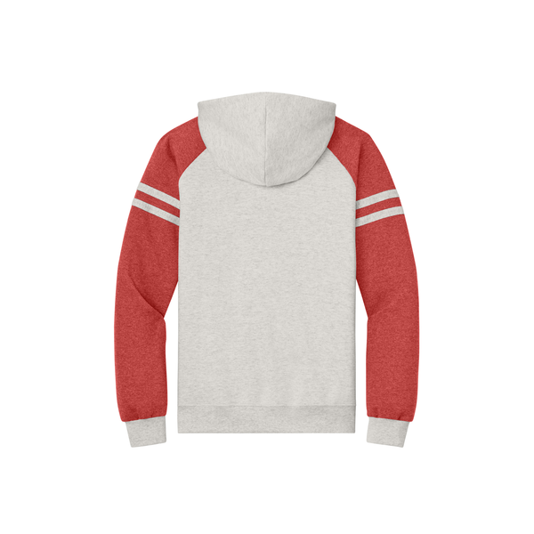 Jerzees® NuBlend® Cotton/Poly Varsity Colorblock Unisex Hooded Sweatshirt