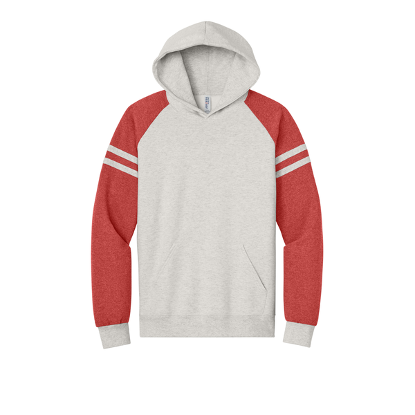 Jerzees® NuBlend® Cotton/Poly Varsity Colorblock Unisex Hooded Sweatshirt