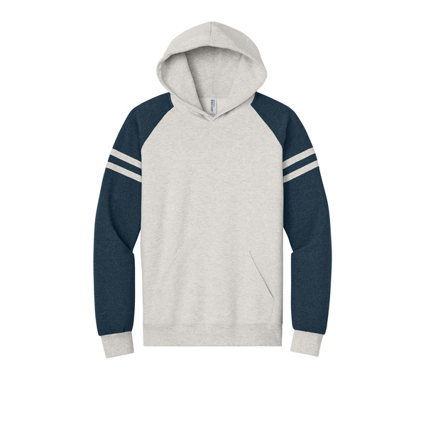 Jerzees® NuBlend® Cotton/Poly Varsity Colorblock Unisex Hooded Sweatshirt