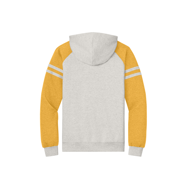 Jerzees® NuBlend® Cotton/Poly Varsity Colorblock Unisex Hooded Sweatshirt