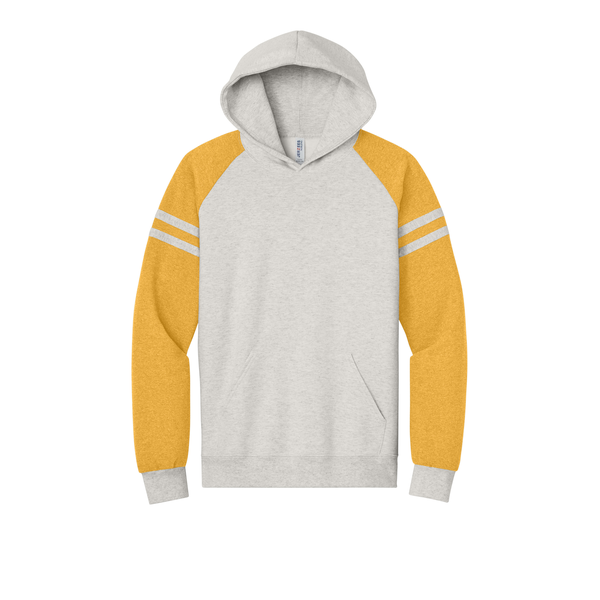 Jerzees® NuBlend® Cotton/Poly Varsity Colorblock Unisex Hooded Sweatshirt
